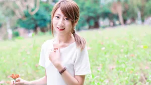 清纯靓丽妹子图片_3