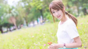 清纯靓丽妹子图片_5