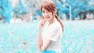 清纯靓丽妹子图片_7