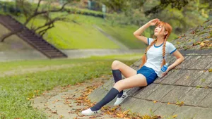 小清新少女图片_15