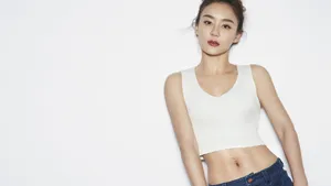 美女袁姗姗最新图片壁纸_16