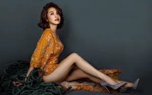 台湾女明星徐洁儿图片壁纸