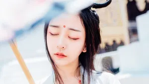 古装清新风格美女壁纸_6