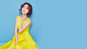韩国美女郑诗雅图片壁纸_2