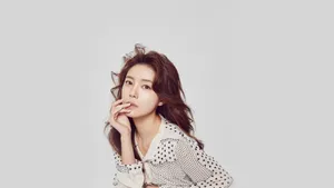 韩国美女郑诗雅图片壁纸_5