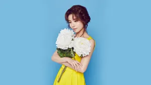 韩国美女郑诗雅图片壁纸_9