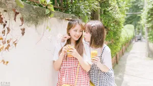 闺蜜小清新图片壁纸_4