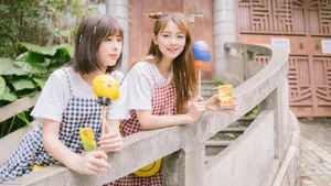 闺蜜小清新图片壁纸_6
