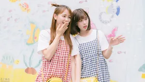 闺蜜小清新图片壁纸_8