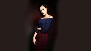 性感演员蓝格图片壁纸_2