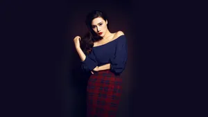 性感演员蓝格图片壁纸_3