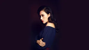 性感演员蓝格图片壁纸_5