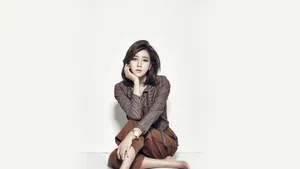 韩国美女崔允素壁纸_9