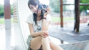 青春学生女生图片壁纸_2
