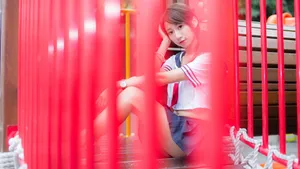 青春学生女生图片壁纸_12