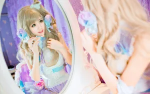 甜美美女cos南小鸟图片_3