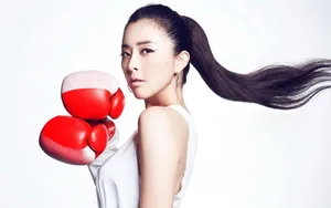 美女黄小蕾图片壁纸_3