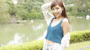 甜美女孩生活照图片_15