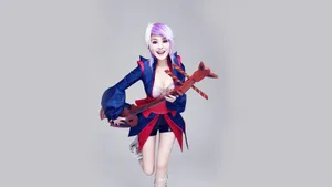 美丽热依扎图片壁纸_4