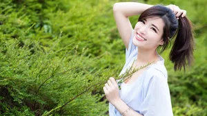 性感邻家可爱美女生活照_9