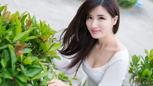性感邻家可爱美女生活照_11
