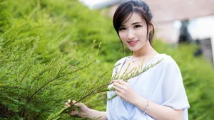 性感邻家可爱美女生活照_14