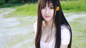 甜美女生夏瑶图片_3