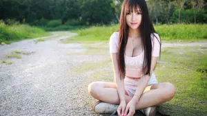 甜美女生夏瑶图片_6