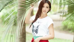 美女清新写真图片壁纸_15