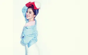 粉色阚清子美女壁纸_6