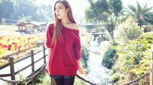 成熟气质美女生活照片_6