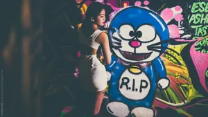 个性酷美女图片壁纸_3
