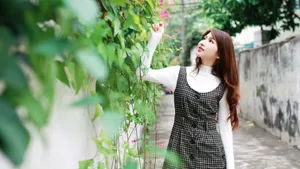 温柔甜美美女图片壁纸_3