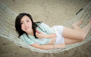 阳光少女陈思颖图片壁纸