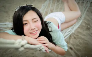 阳光少女陈思颖图片壁纸_6