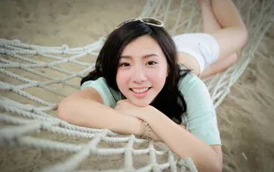 阳光少女陈思颖图片壁纸_8