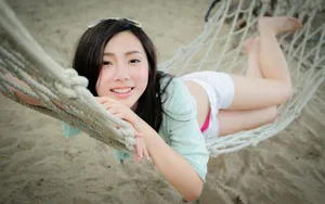 阳光少女陈思颖图片壁纸_16