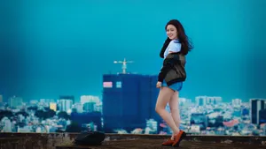 越南美女图片壁纸_9