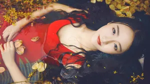 梦幻仙境般的美女图片_2