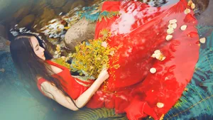 梦幻仙境般的美女图片_4