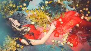 梦幻仙境般的美女图片_6