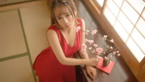 日式风格美女图片壁纸_4