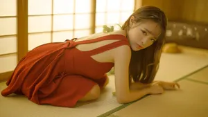日式风格美女图片壁纸_8
