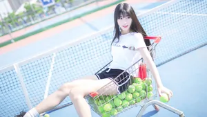 青春运行美女生活照