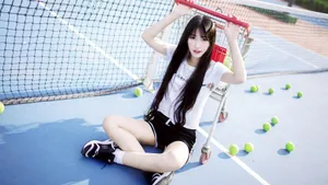 青春运行美女生活照_2