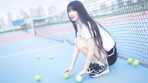 青春运行美女生活照_5