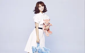 甘露美女桌面壁纸_3