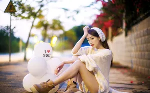 街拍高颜质美女图片_9