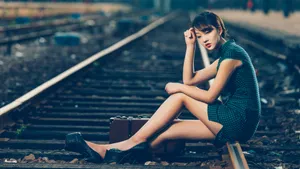 怀旧美女图片壁纸_5