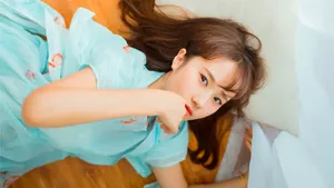 清新纯美美女图片_4